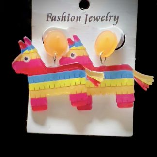 Bright Acrylic Piñata Earrings