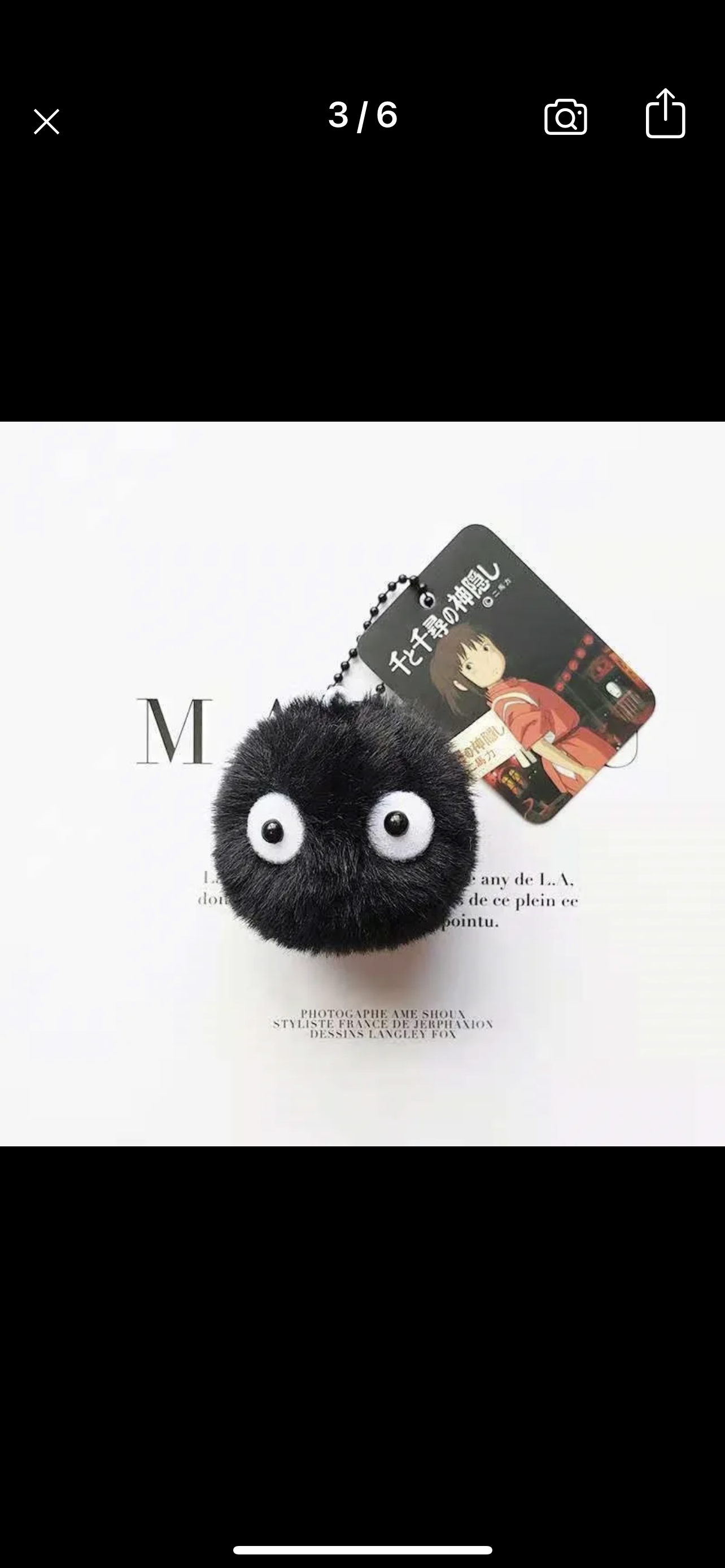 Get Spirited Away with a Soot Sprite Keychain