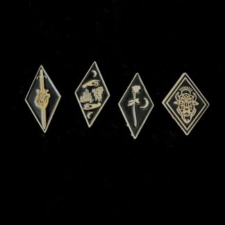 Diamond Shaped Enamel Pins