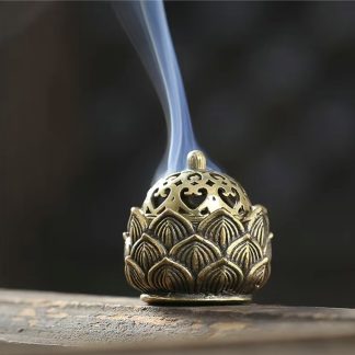 Mini Hollow Lotus Incense Holder