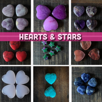 Hearts and Stars Crystals